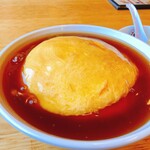 大阪王将  - 天津飯大盛タレ多め
毎月18日天津飯の日
無料で玉子2枚重ね