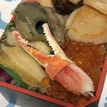 Yamamaru Narisawa Suisan - 6種の貝食べ比べ弁当1890円