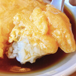 大阪王将  - 天津飯の日の天津飯断面