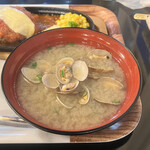 コーヒー＆レストラン リーバ - プラス200円で貝汁に変更