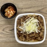 吉野家 - 牛焼肉丼、キムチ