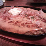 焼鳥いなかもん - 「田舎鉄板」６００円 シェアしてもらった。