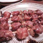 焼鳥いなかもん - 「砂ずり」９０円 他の方のオーダー