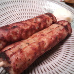 焼鳥いなかもん - 「かもだんご」１２０円 他の方のオーダー