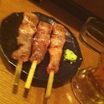 白レバー3本、180円✖3本
          