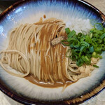 中華蕎麦 鳴神食堂 - 和え玉(黒) 濃厚牡蠣醤油