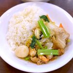 刀削麺・火鍋・西安料理 XI’AN - (ﾗﾝﾁ)ﾊｰﾌ中華丼　2022.5.16