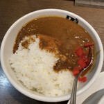 らーめん十八番 - セットのカレー丼♪