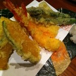 東京 土山人 - 海老と野菜の天ぷら