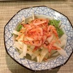 四季菜・和田 - 2013.2.26　大根サラダです。見た目にも美しくシャキシャキとした食感は最高。
