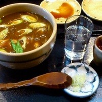 日本橋 やぶ久 - 辛口カレー南蛮蕎麦（鶏肉版）