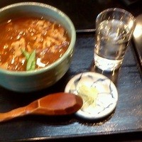 日本橋 やぶ久 - カレー南蛮蕎麦（豚肉版）