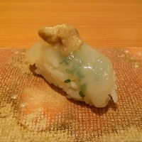 鮨 おさむ - 鮍の肝のせ☆