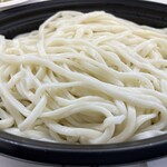 そば処三浦屋 - 『海老天ぷらうどん』の麺