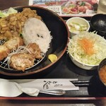 Tompachi - 期間限定台湾風煮込み豚肉のルーローハン＆角煮かつ膳