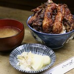 天ぷら 中山 - 天丼 ご飯大盛