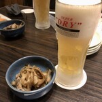 Shouya - 「生ビール(中ジョッキ)」(550円)