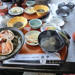 レストラン浜中  - 能登丼１４７０円