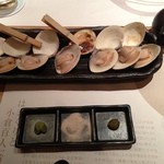 はまぐり庵 - (料理)焼き物：名物焼はまぐり