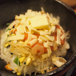 마루코포오로 야키니쿠노 이에 우에다점 - 돌솥 치즈 명란 비빔밥