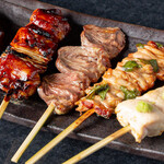 炭火焼鳥 鶏酔炭 - 焼鳥5本盛