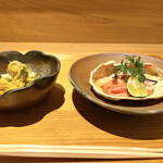 日本料理こまつ - ワタリガニ ズワイガニ