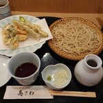 そばやの高さわ - ■天もり 1460円(内税)■