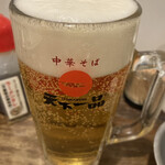 天下一品 - 生ビール(中)