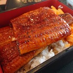 なか卯 - 特うな重 はいからそば(小)コンビ 1,530円(税込)