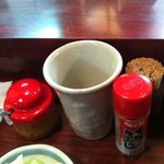 野毛末広 - 卓上