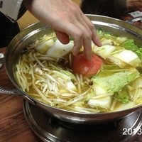 鯛よし百番 - 2013.2.24(日)19時半 予約カレー鍋3000円程