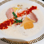 鯛白湯らーめん ○de▽ - 