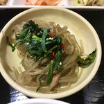 韓国家庭料理 扶餘 - プヨ定食のチャプチェ