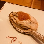 鮓 きずな - 蒸しカキ