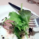 ファンベック・ナオト - 付け合せの野菜も鮮度が素晴らしい。