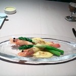 ファンベック・ナオト - 天使の海老のポシュ　オランデーズソース