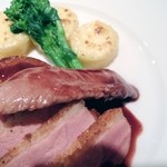 ファンベック・ナオト - 鴨肉のササミも付いていました。