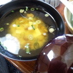 松葉茶屋 - おみそ汁