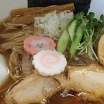 づゅる麺 池田 - 特製淡麗鶏そばアップ