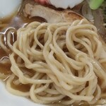 づゅる麺 池田 - 麺の感じ