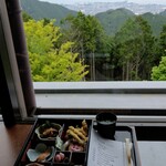 比叡山峰道レストラン - 窓からの景色