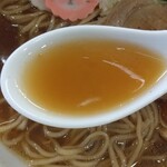 づゅる麺 池田 - スープの感じ