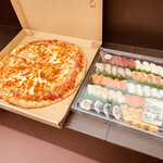 コストコ - ピザと寿司