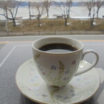 北澤美術館喫茶室 - コーヒー　カップ＆ソーサーは高級