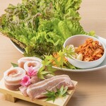 Samgyeopsal set (1 serving)