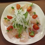 Bisutoro Bansui - 真鯛のカルパッチョ
