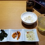 Kankoku Yakiniku Ojori - サラダ・おかず。