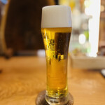 Tansouan Kenjirou - ◎冷え冷えの生ビールで乾杯！