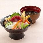 Popular chirashi Sushi Kaisen