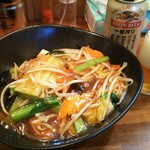 ちぇん麺 - 野菜タップリあんかけ焼きそば